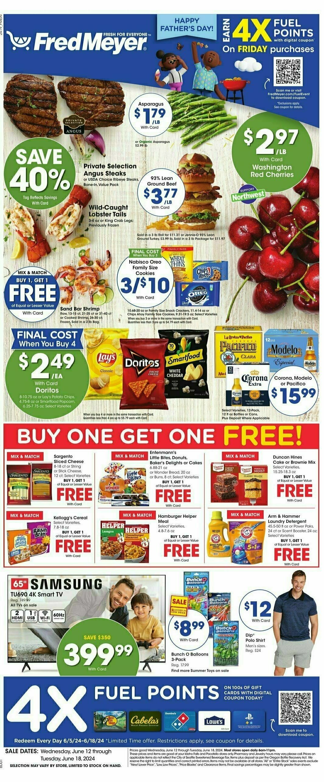 Fred Meyer Weekly Ad from June 12