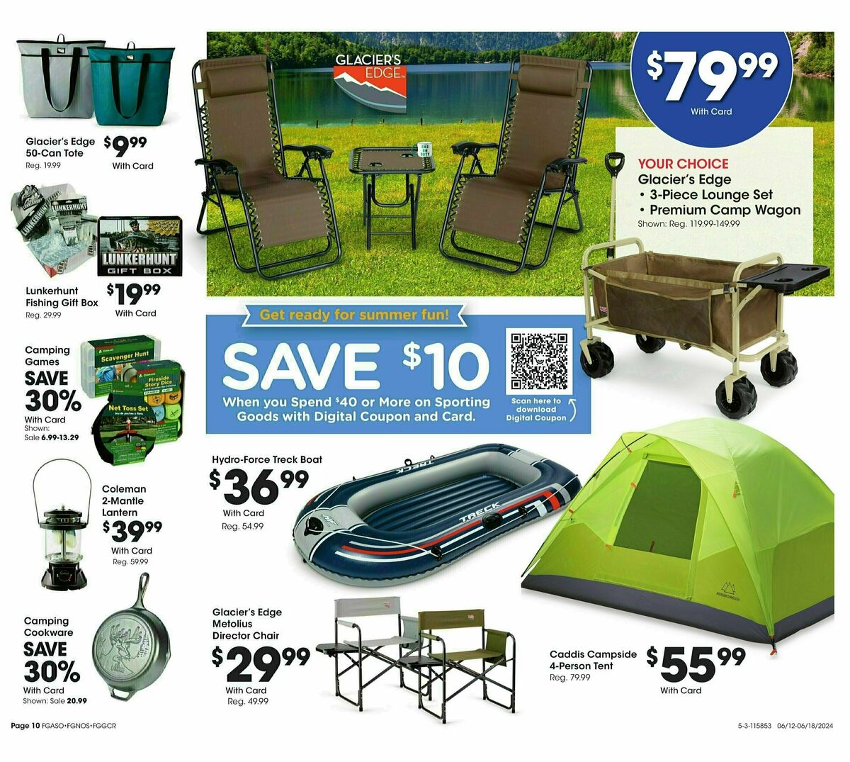 Fred Meyer General Merchandise Weekly Ad from June 12