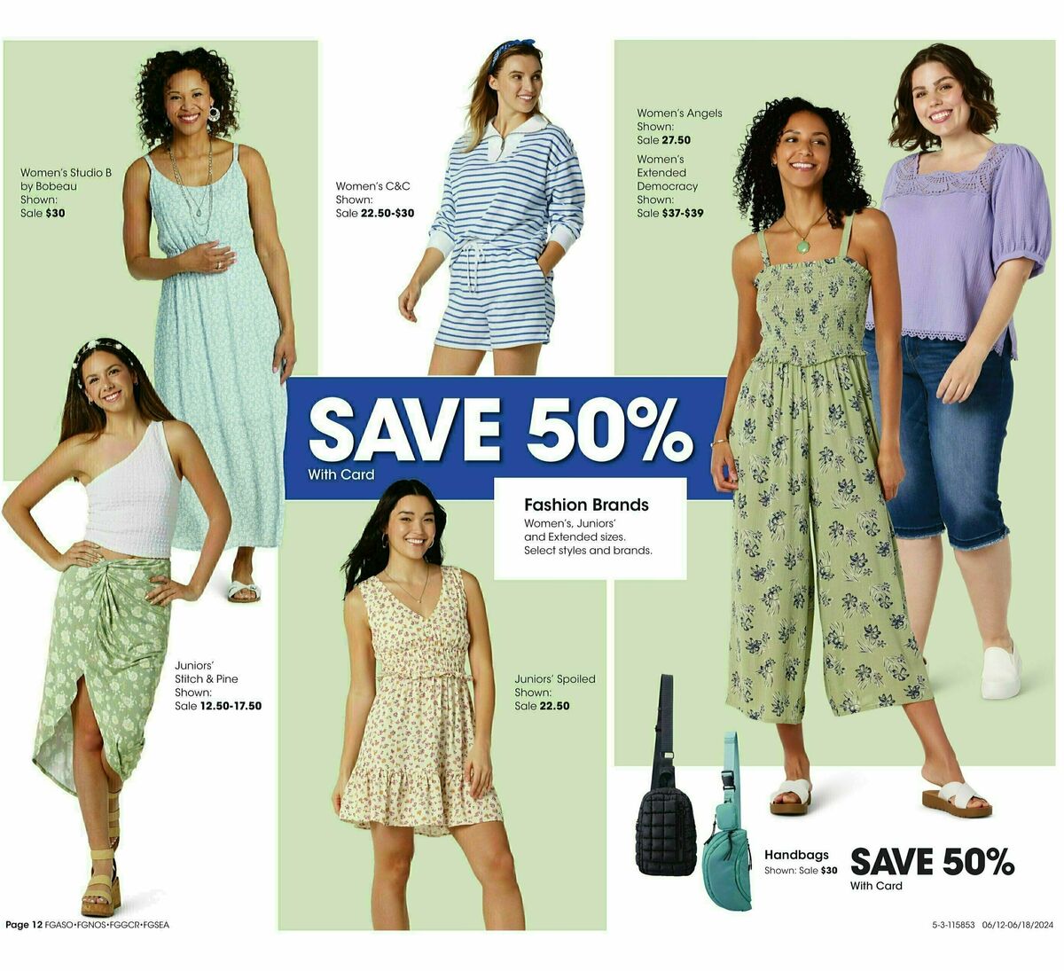 Fred Meyer General Merchandise Weekly Ad from June 12