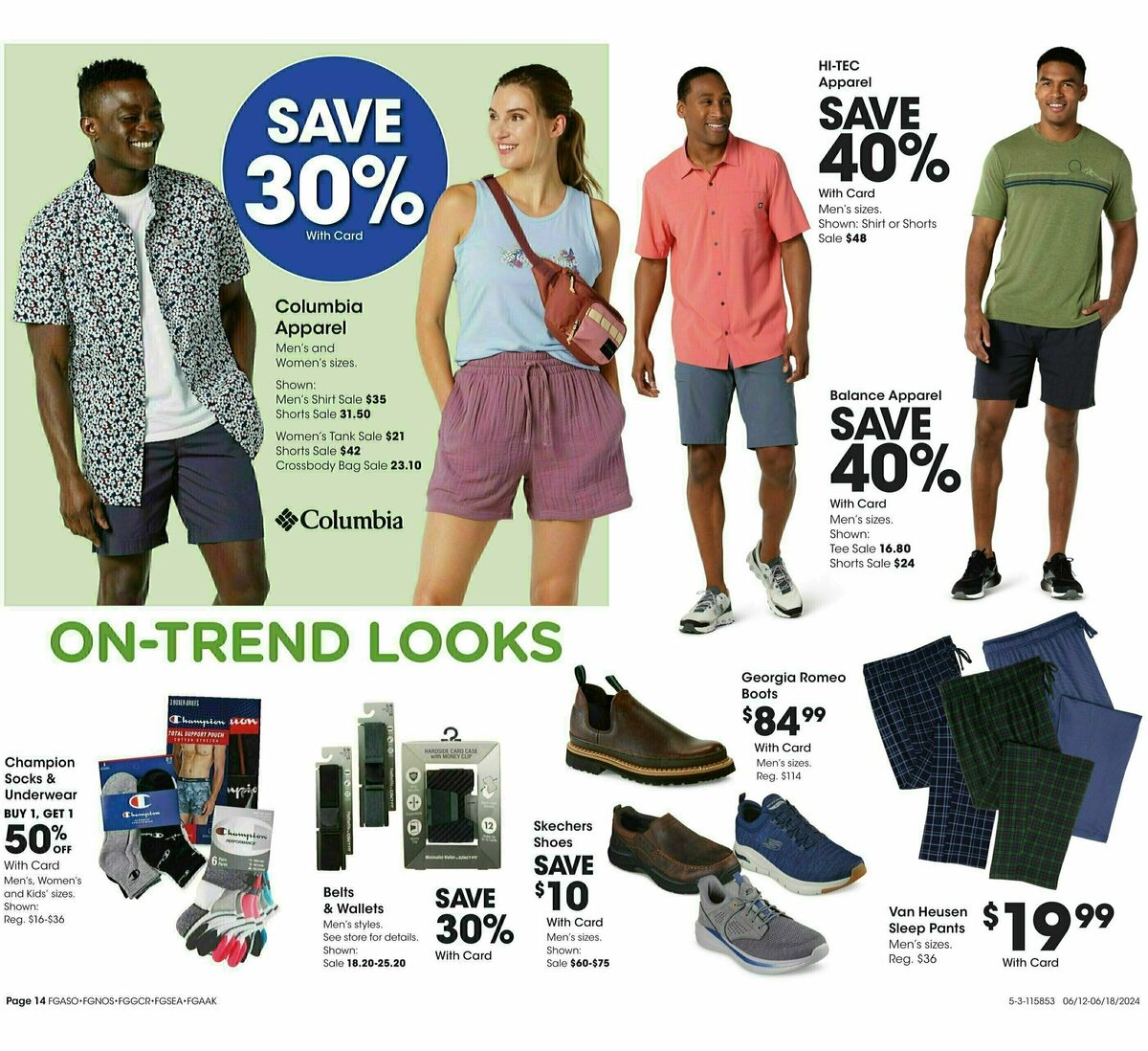 Fred Meyer General Merchandise Weekly Ad from June 12