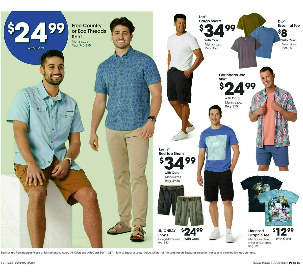 Fred Meyer General Merchandise Weekly Ad from June 12