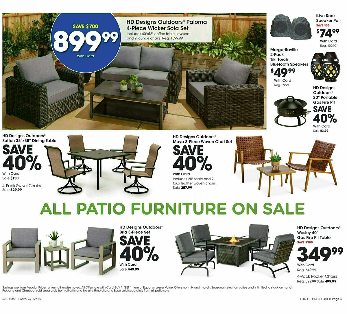 Fred Meyer General Merchandise Weekly Ad from June 12