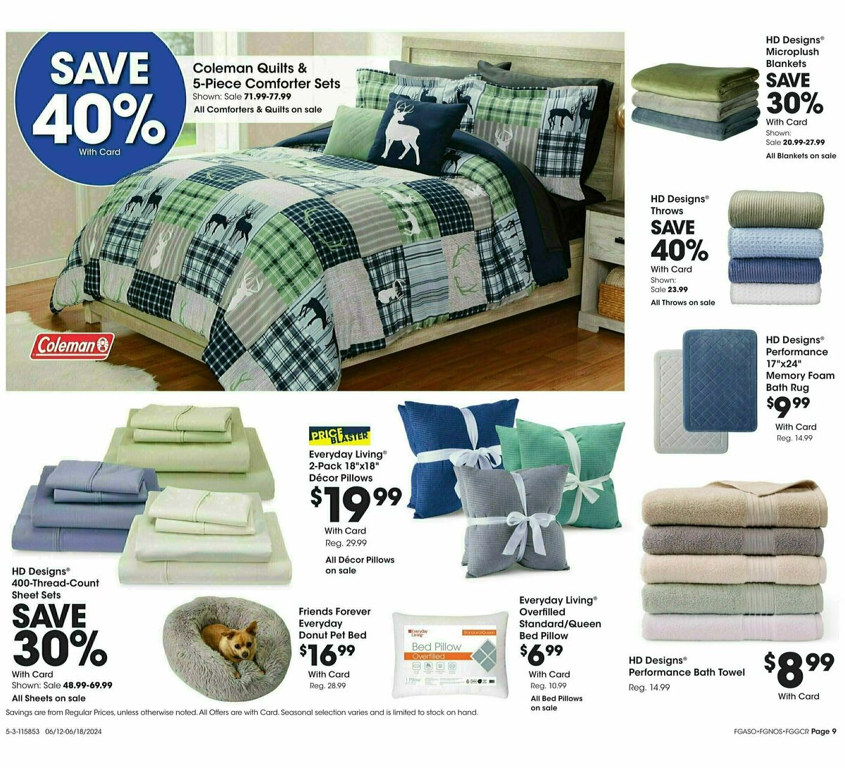 Fred Meyer General Merchandise Weekly Ad from June 12