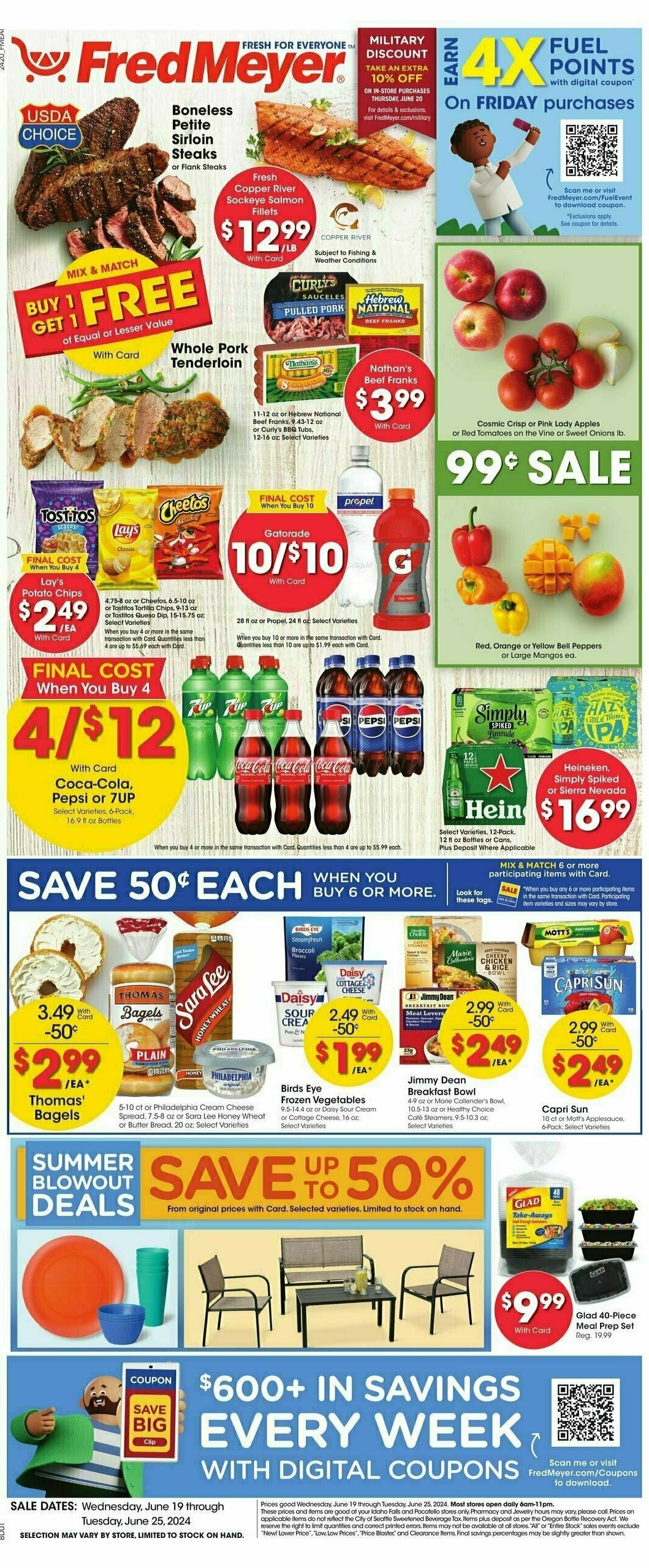 Fred Meyer Weekly Ad from June 19