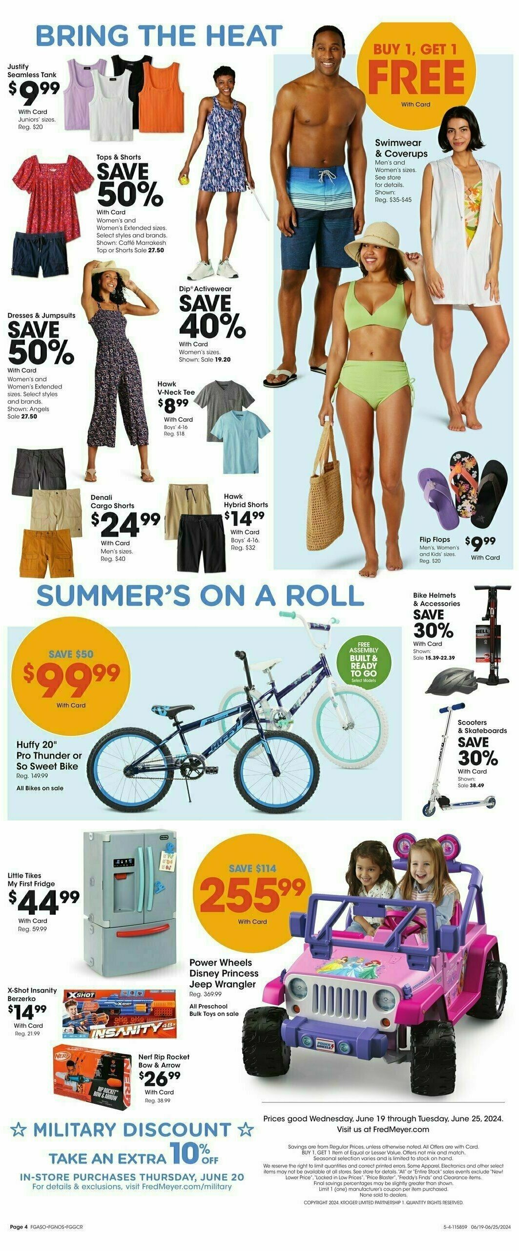 Fred Meyer Weekly Ad from June 19