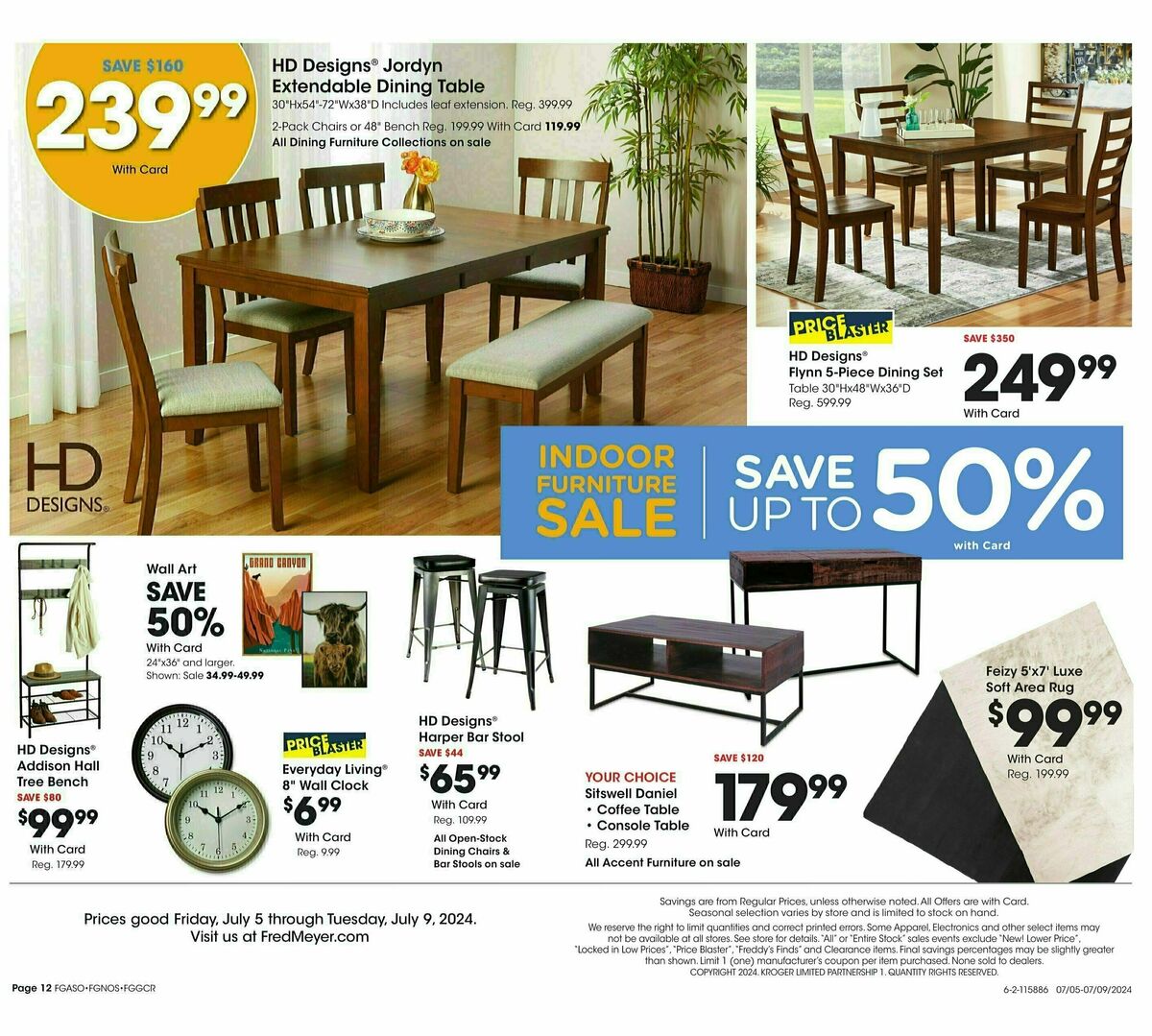 Fred Meyer Summer Weekly Ad from July 5