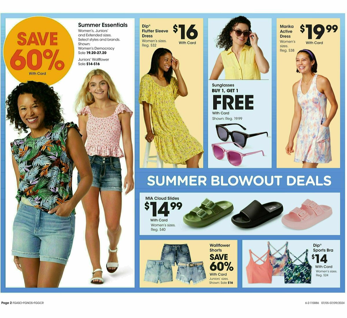 Fred Meyer Summer Weekly Ad from July 5