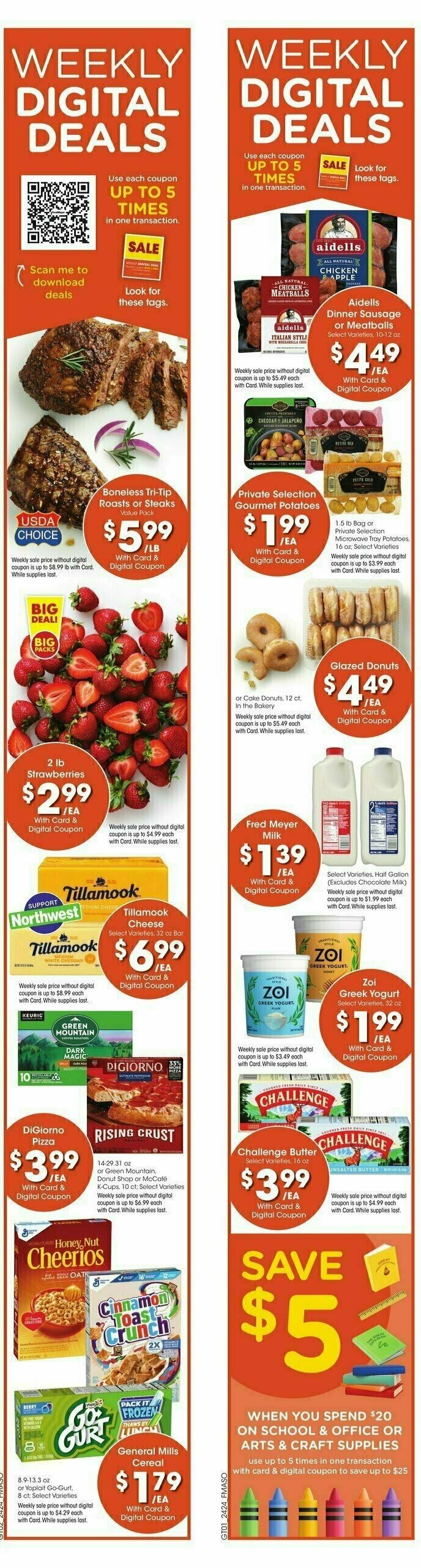 Fred Meyer Weekly Ad from July 17