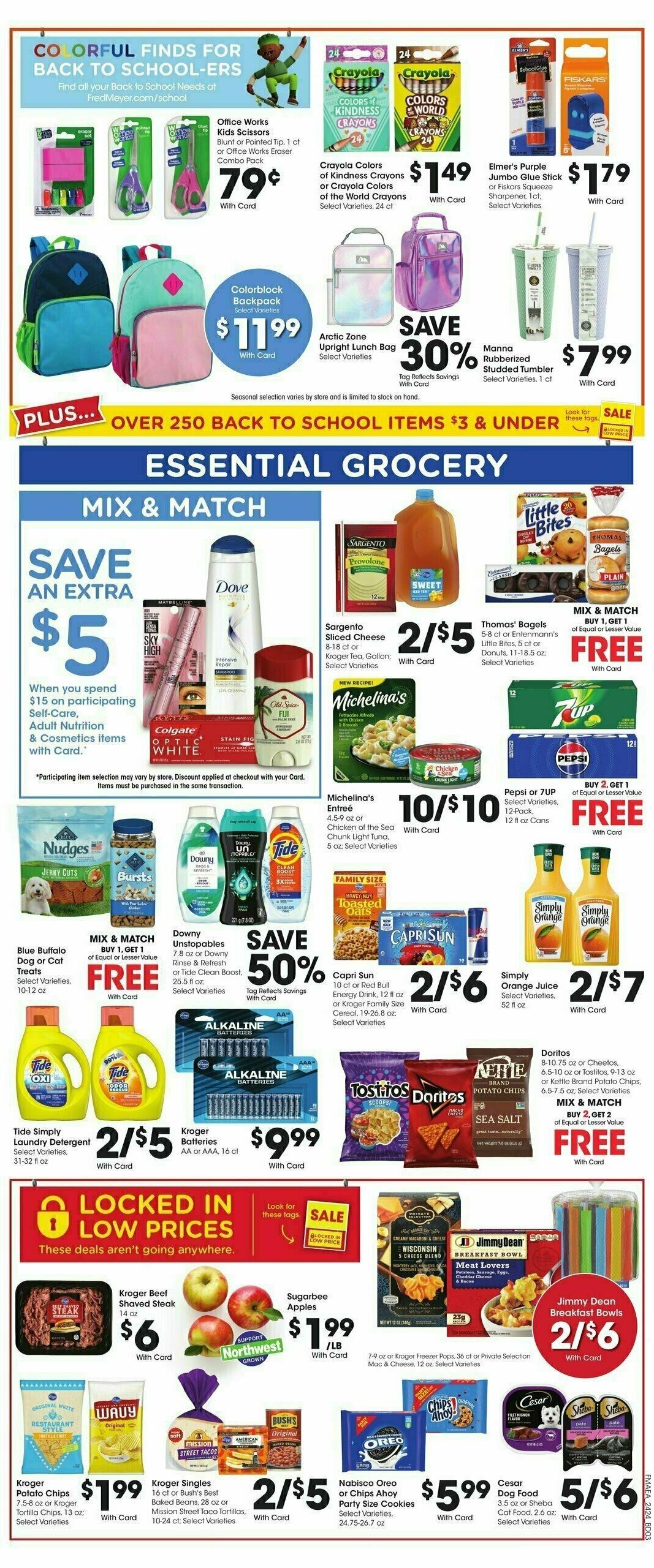 Fred Meyer Weekly Ad from July 17