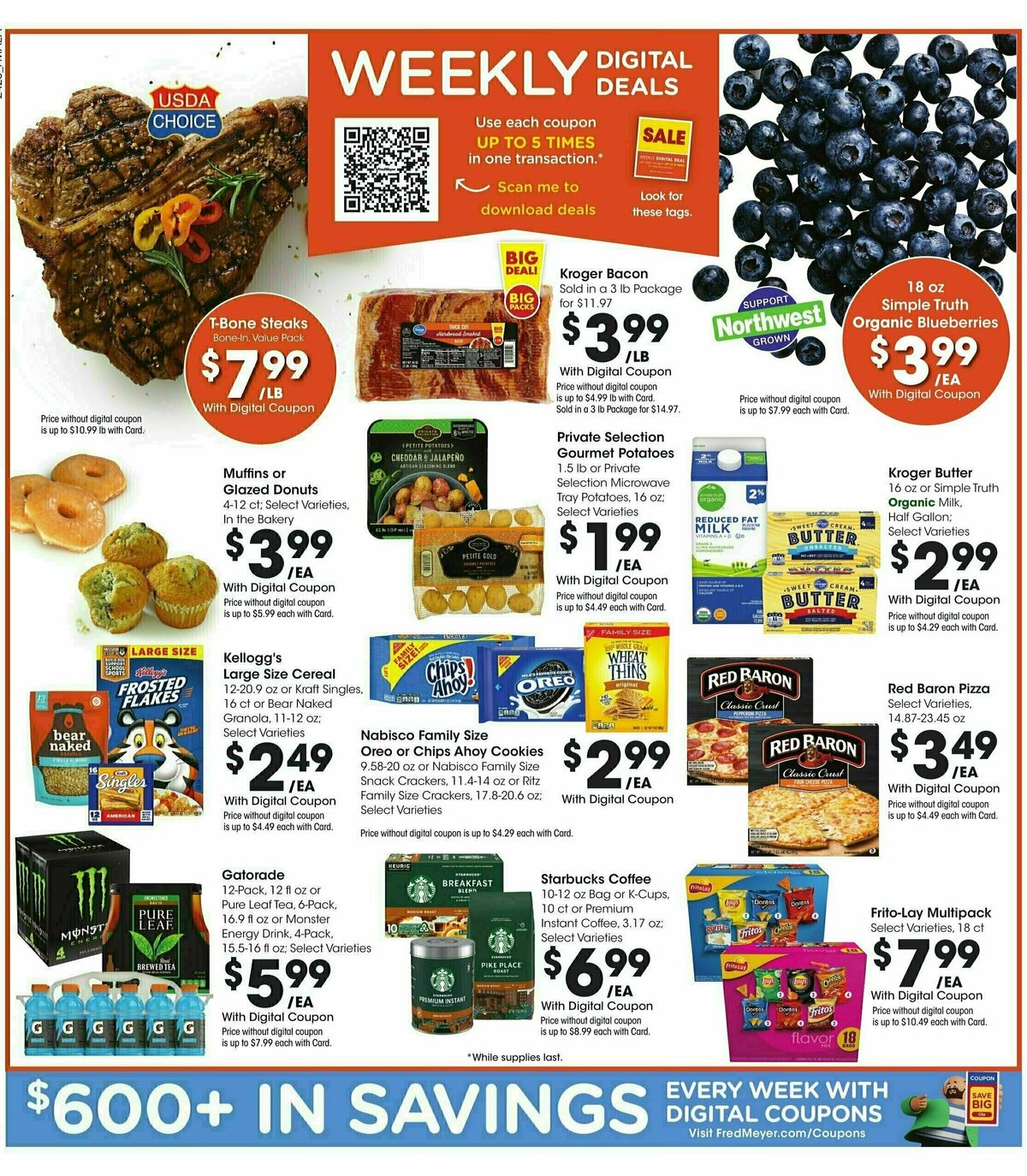 Fred Meyer Weekly Ad from July 31