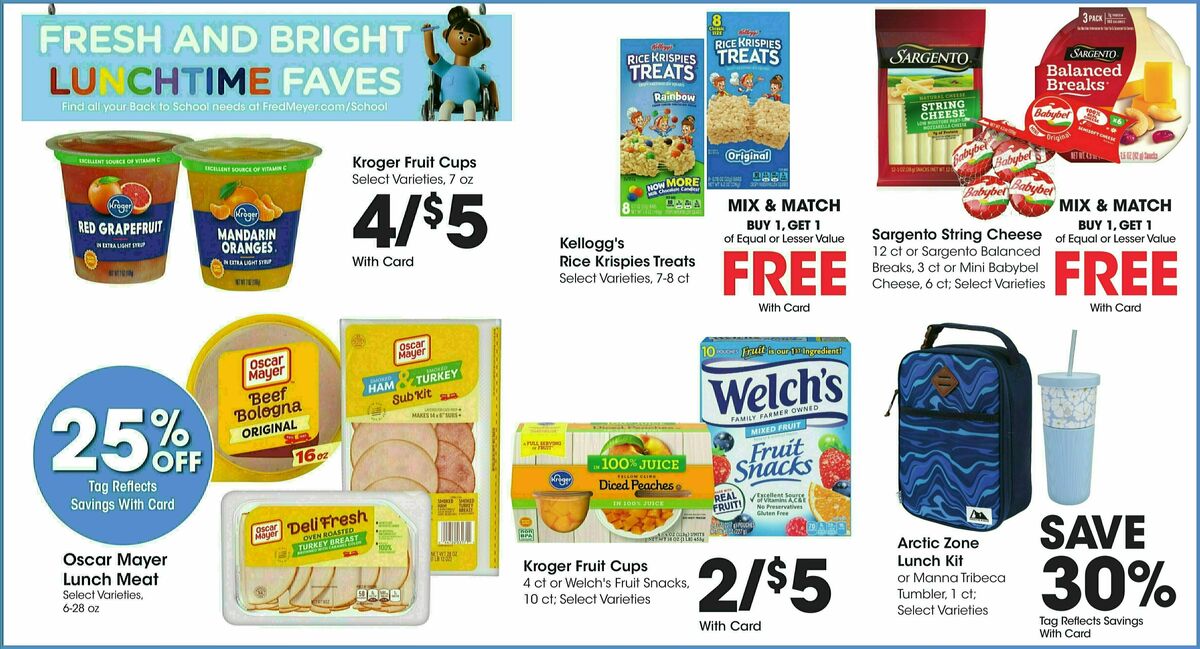 Fred Meyer Weekly Ad from July 31