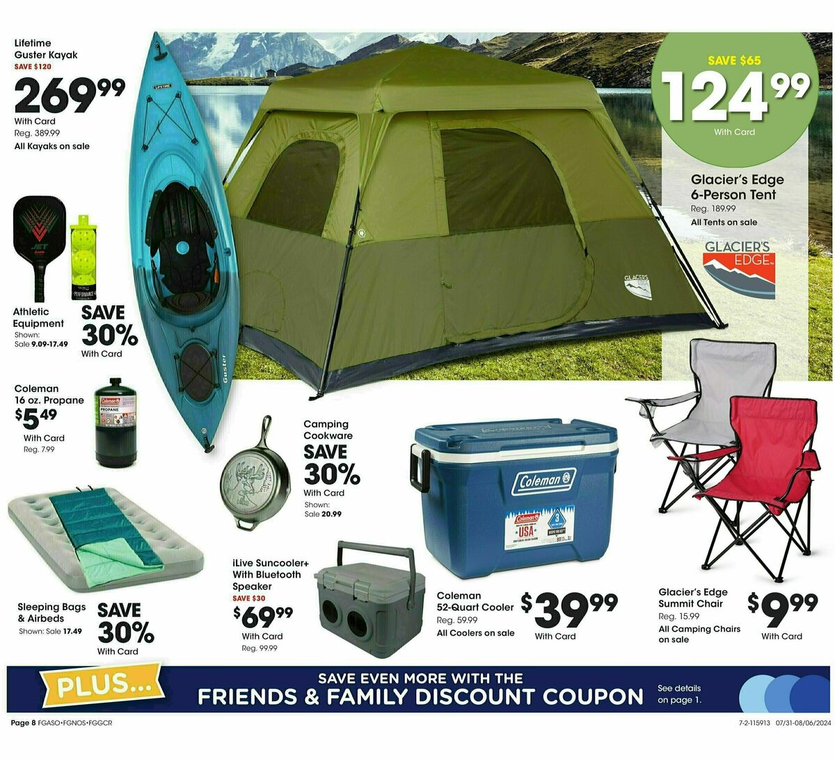 Fred Meyer General Merchandise Weekly Ad from July 31