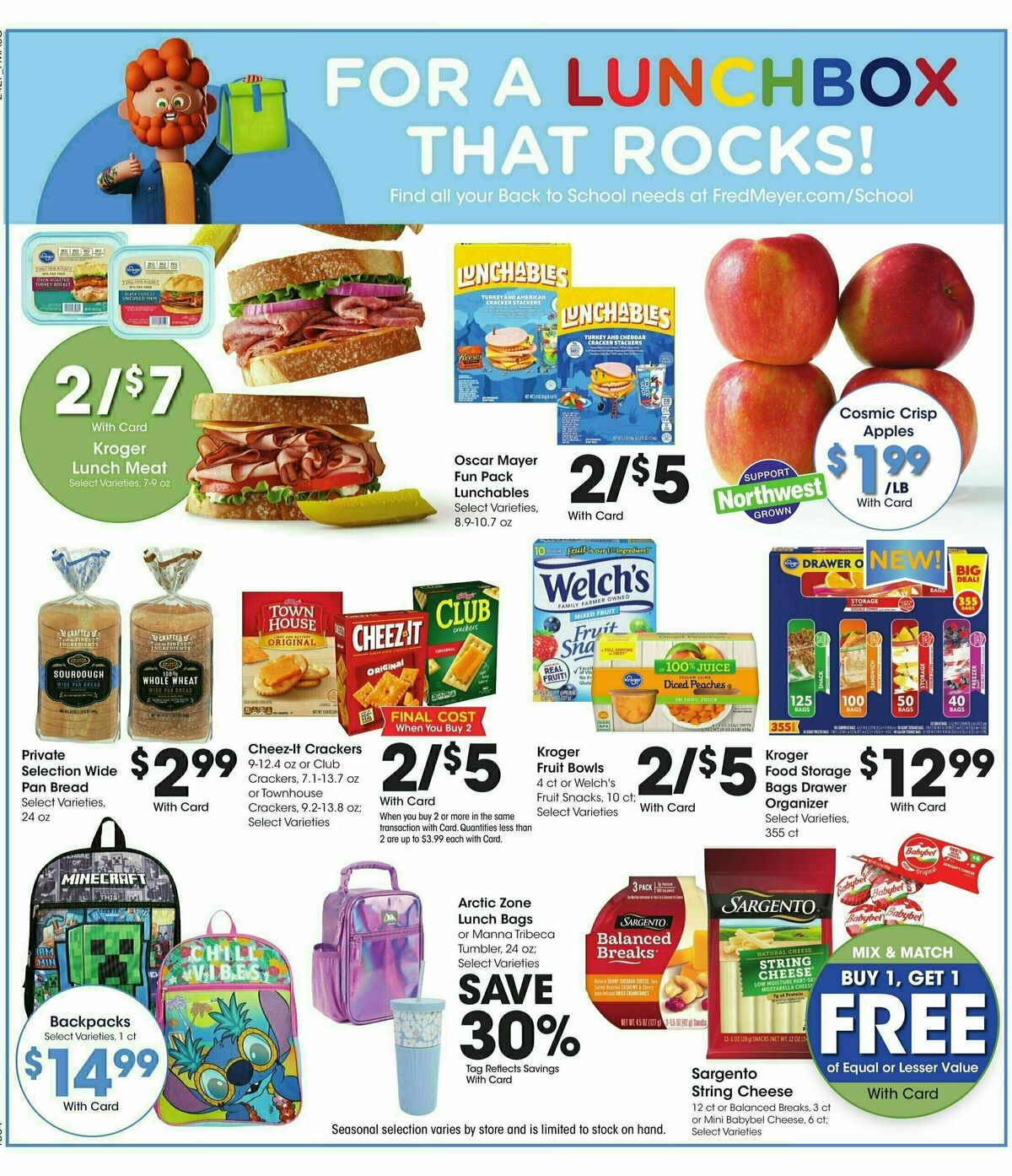 Fred Meyer Weekly Ad from August 7