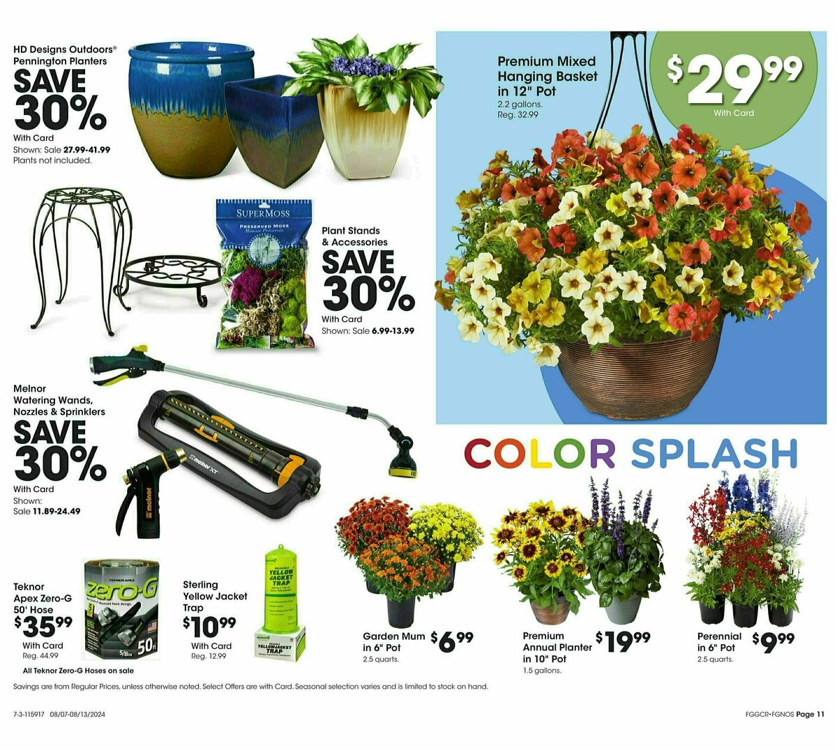 Fred Meyer General Merchandise Weekly Ad from August 7