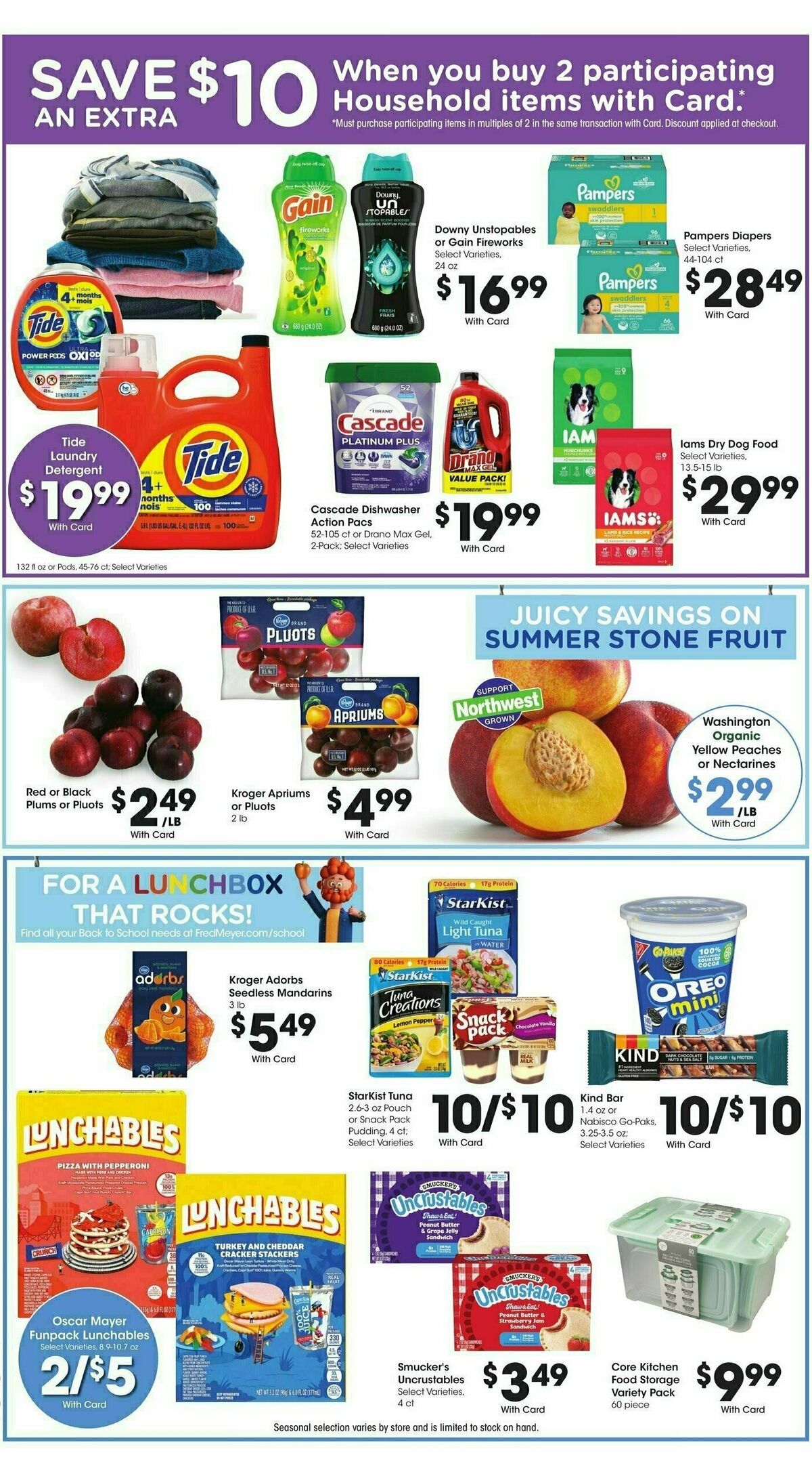 Fred Meyer Weekly Ad from August 14