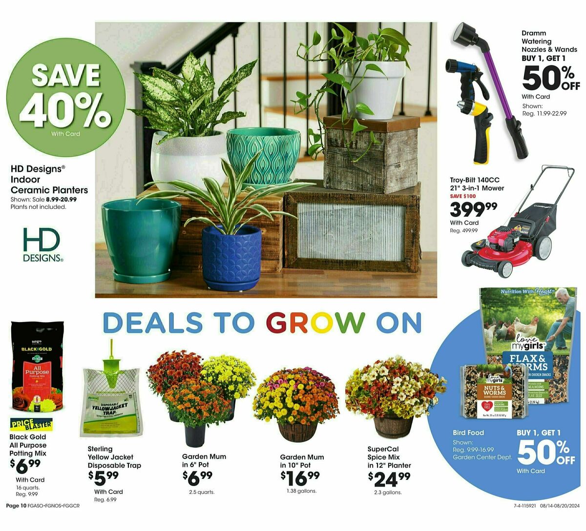 Fred Meyer General Merchandise Weekly Ad from August 14