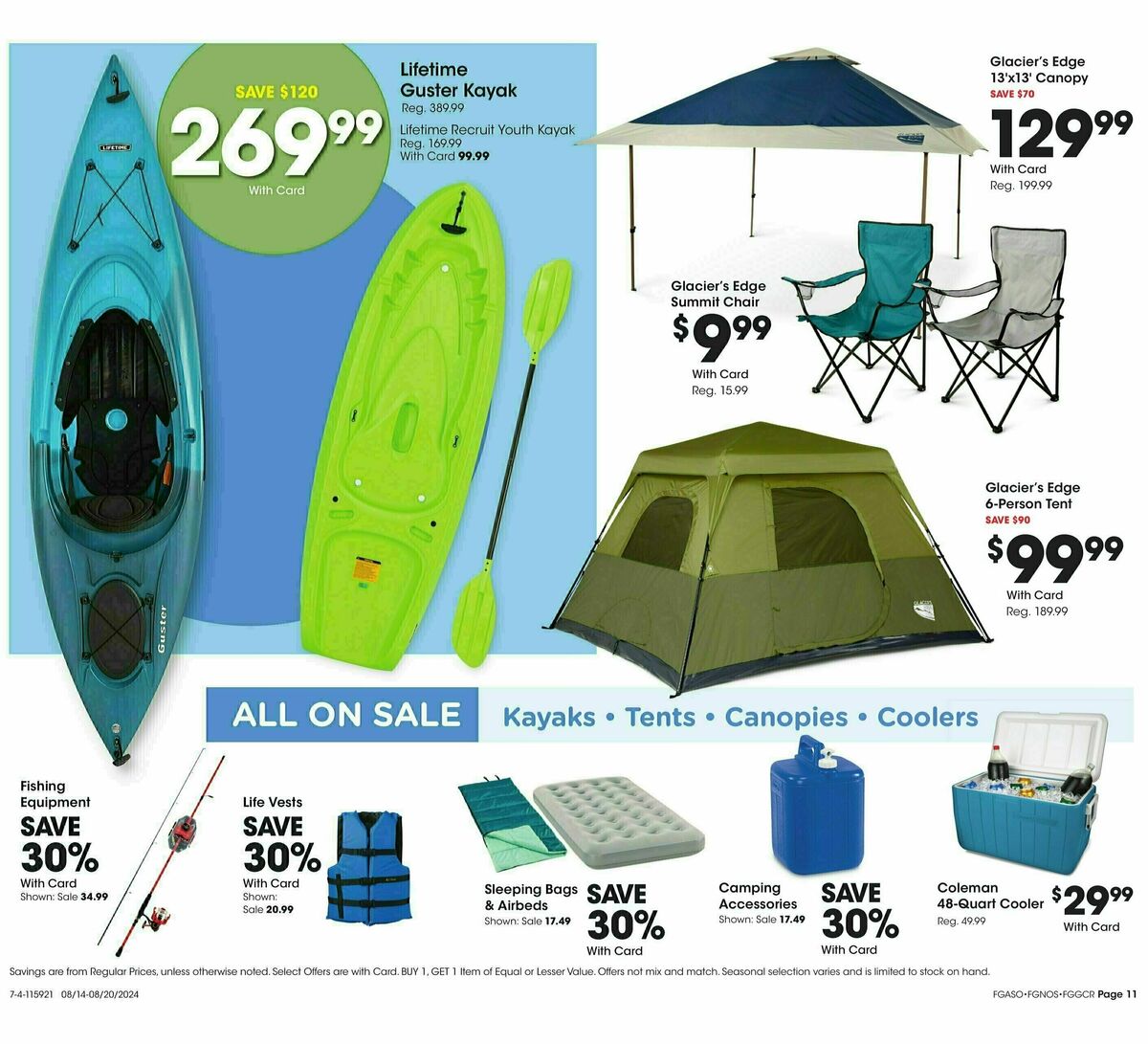 Fred Meyer General Merchandise Weekly Ad from August 14