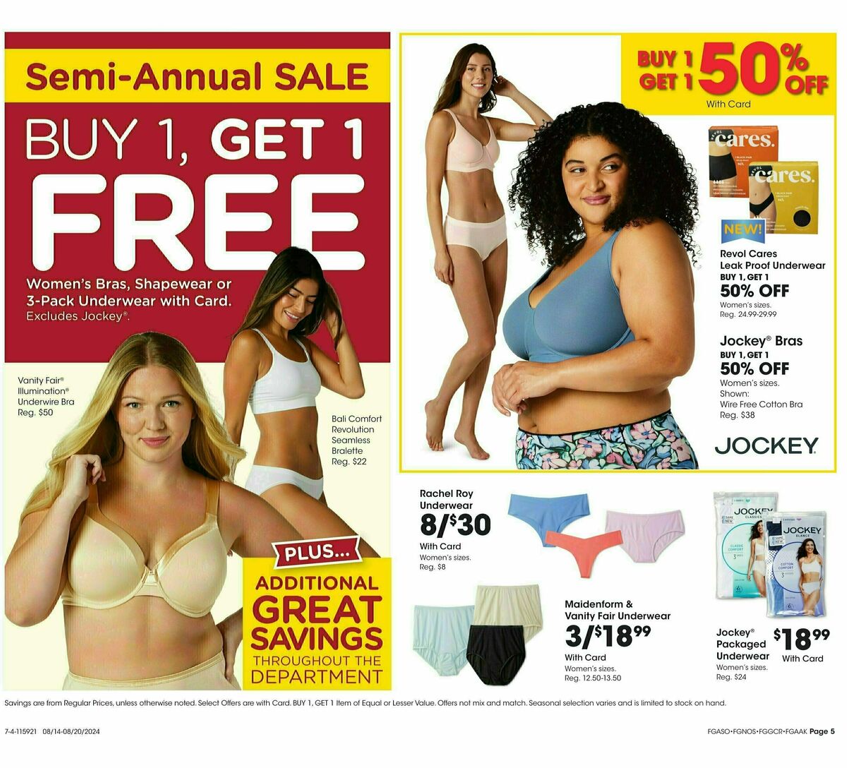 Fred Meyer General Merchandise Weekly Ad from August 14