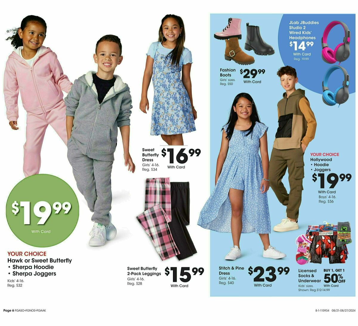 Fred Meyer General Merchandise Weekly Ad from August 21