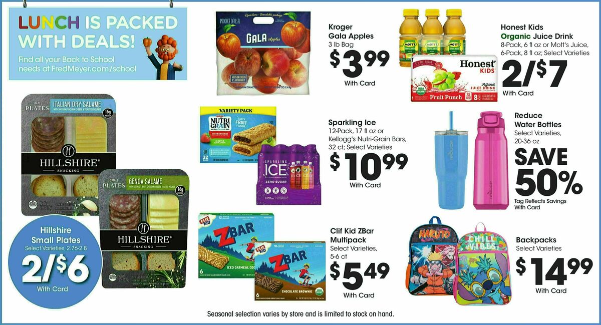 Fred Meyer Weekly Ad from August 28