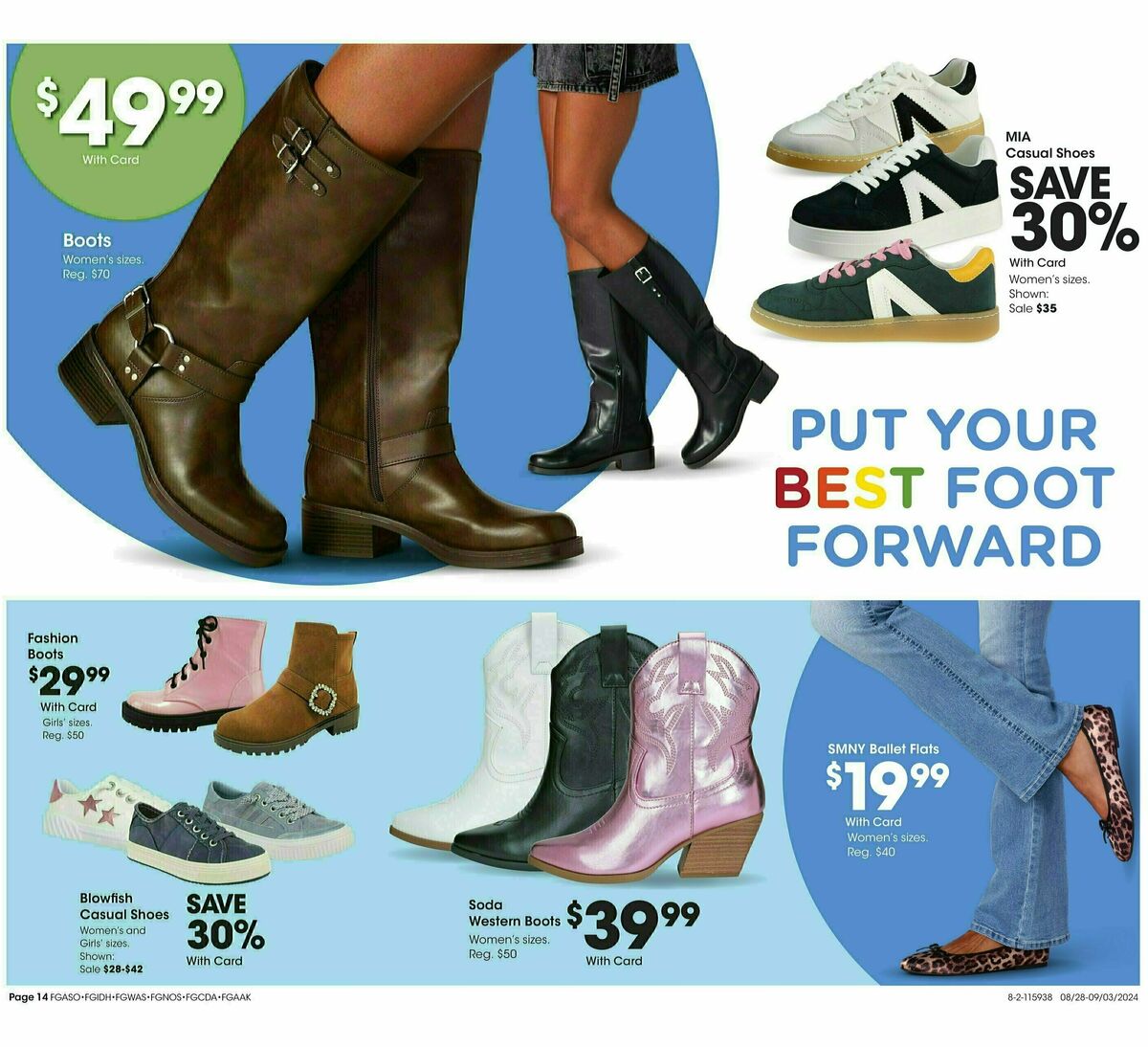 Fred Meyer General Merchandise Weekly Ad from August 28