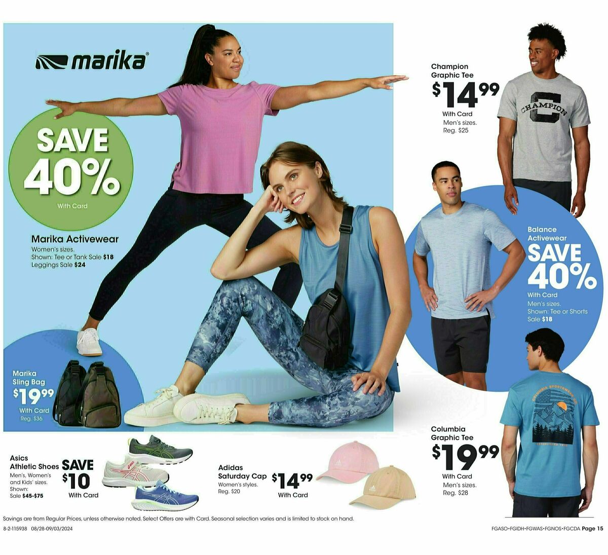 Fred Meyer General Merchandise Weekly Ad from August 28