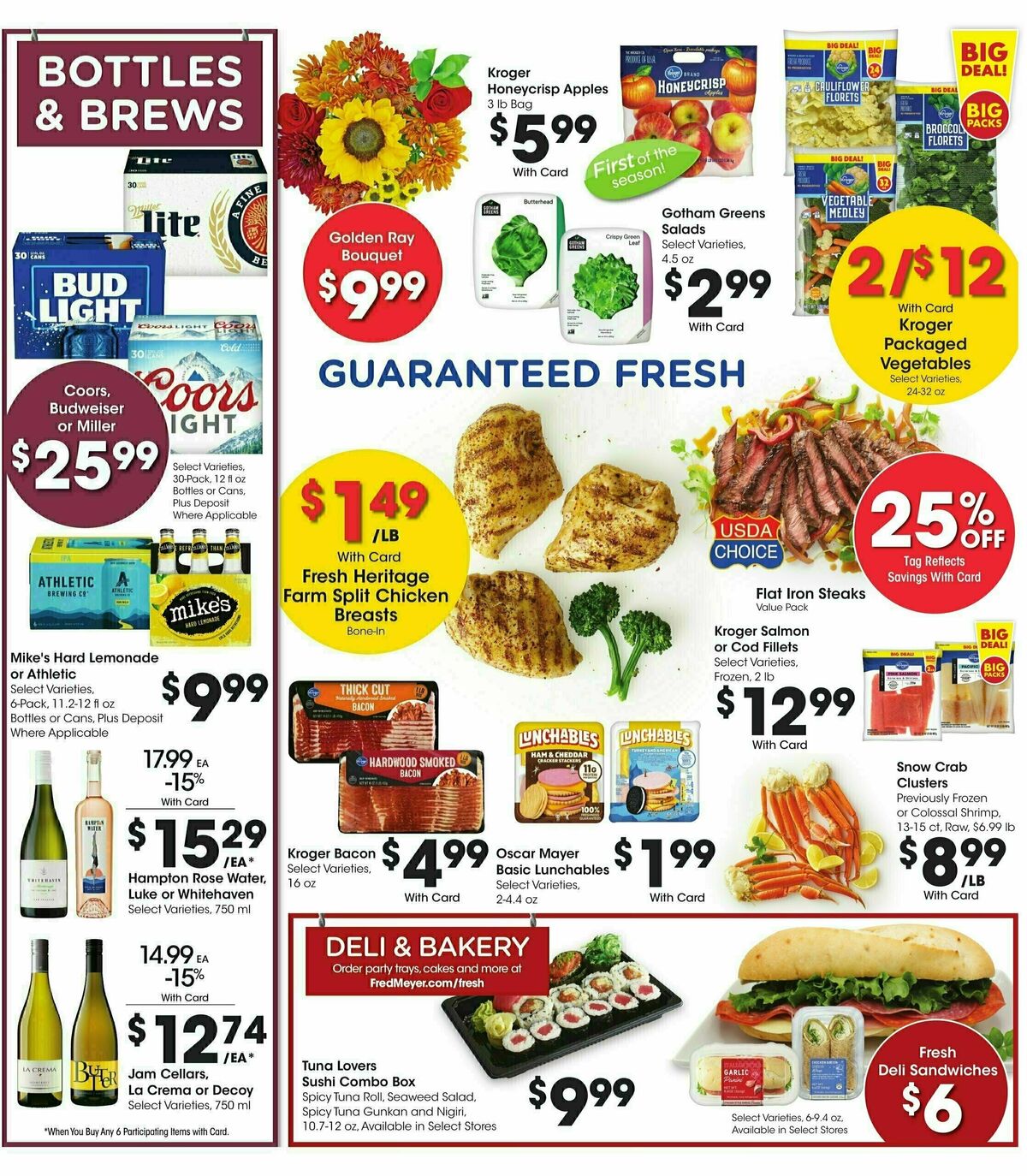 Fred Meyer Weekly Ad from September 4