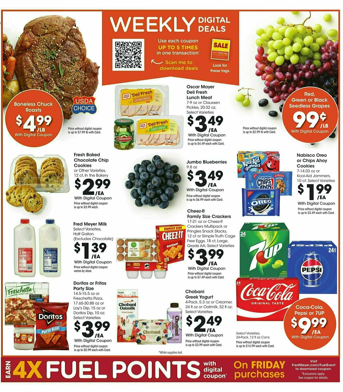 Fred Meyer Weekly Ad from September 4