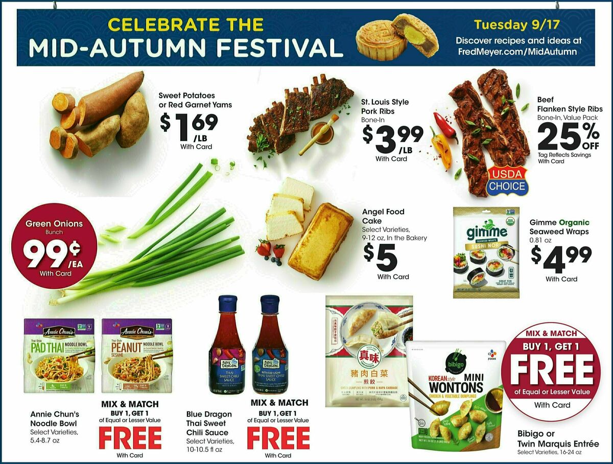 Fred Meyer Weekly Ad from September 11