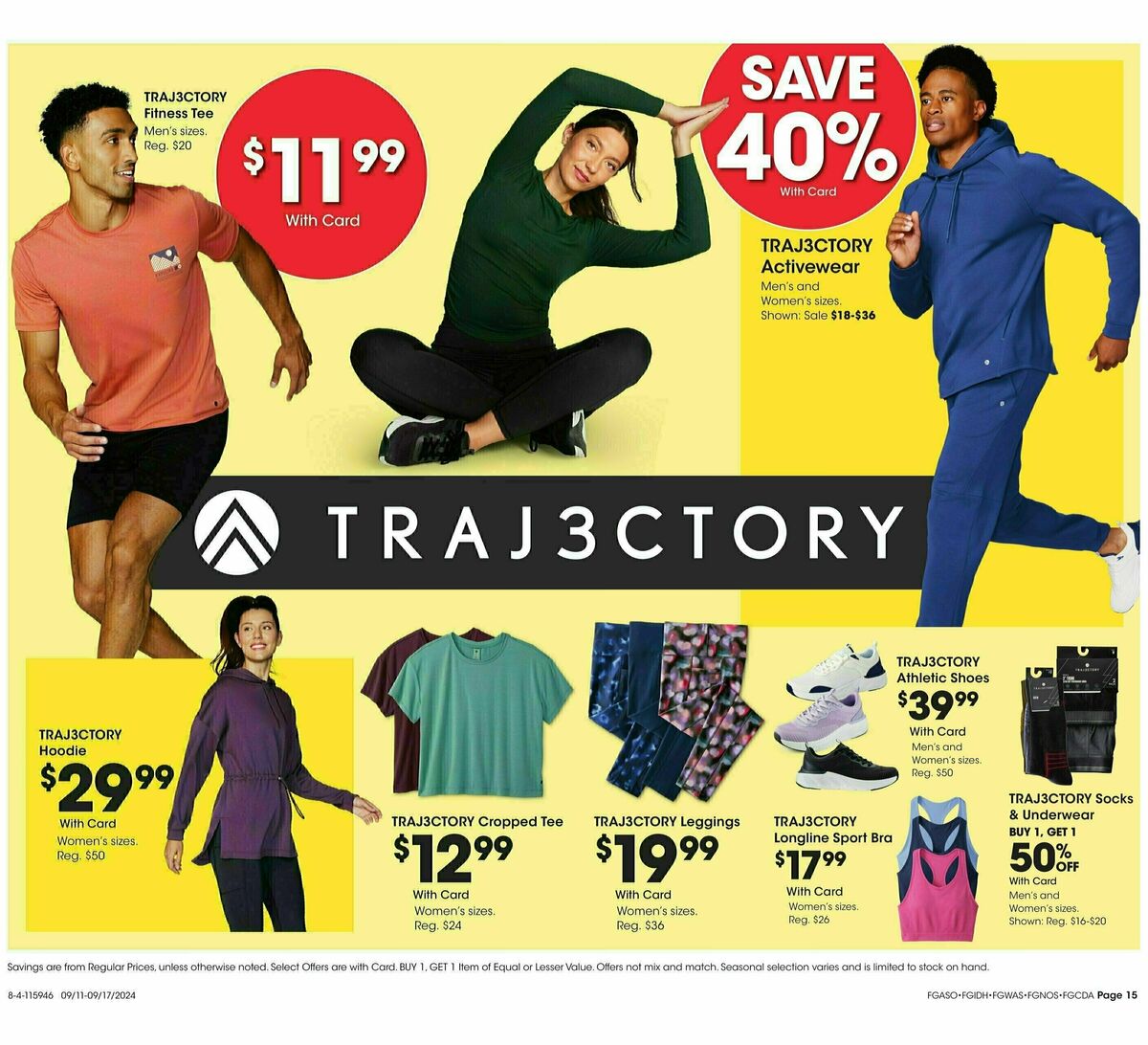 Fred Meyer Home & Apparel Weekly Ad from September 11