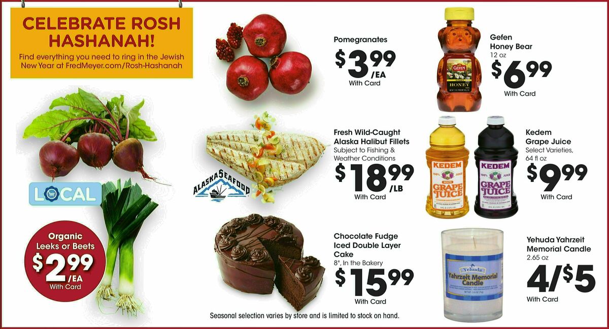 Fred Meyer Weekly Ad from September 18