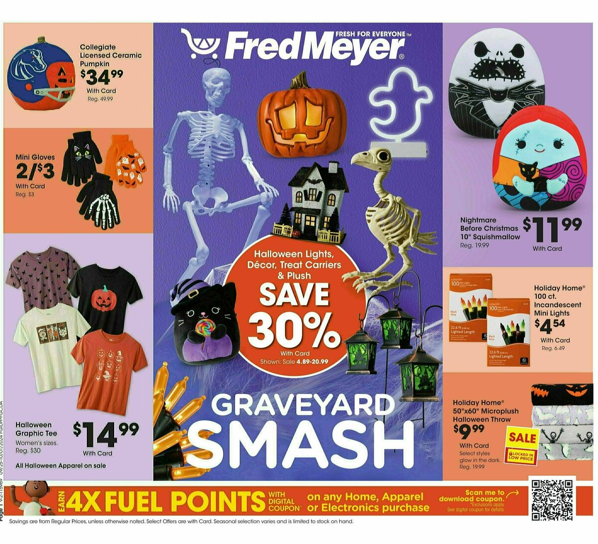 Fred Meyer Home & Apparel Weekly Ad from September 25