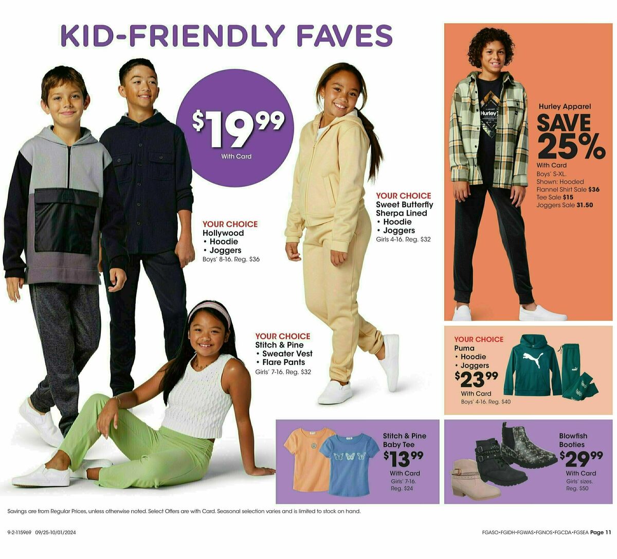 Fred Meyer Home & Apparel Weekly Ad from September 25