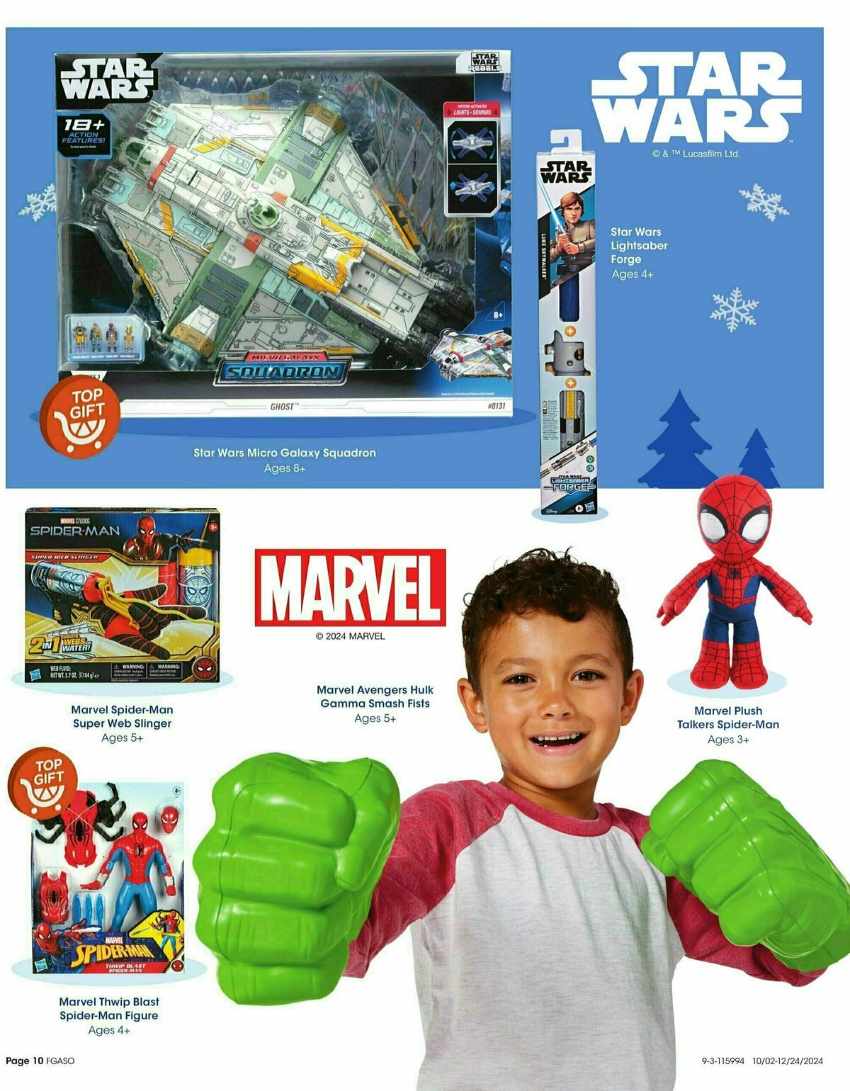 Fred Meyer Toy Wish Book Weekly Ad from October 2