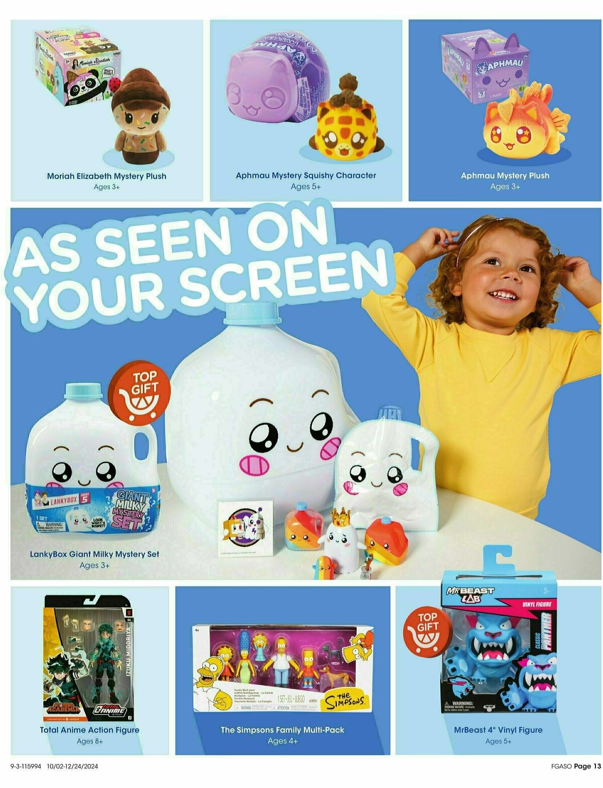 Fred Meyer Toy Wish Book Weekly Ad from October 2