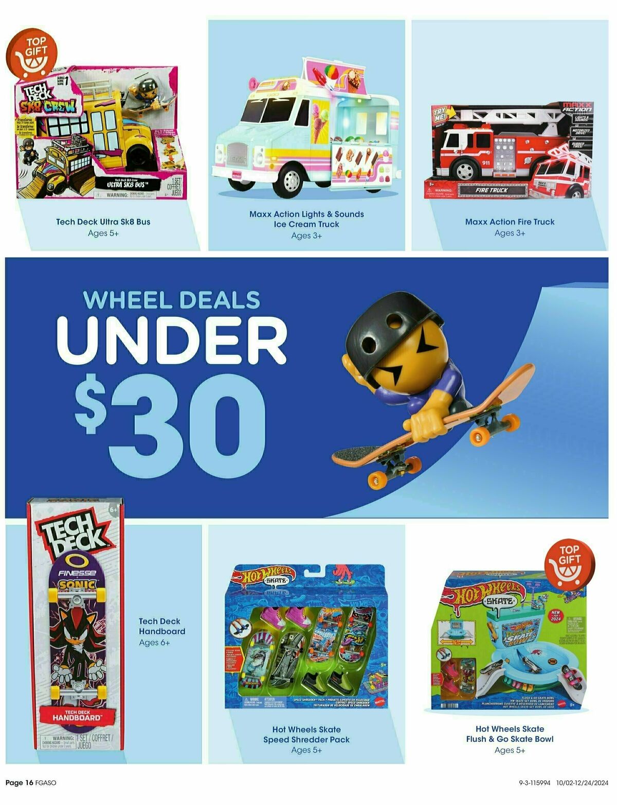 Fred Meyer Toy Wish Book Weekly Ad from October 2