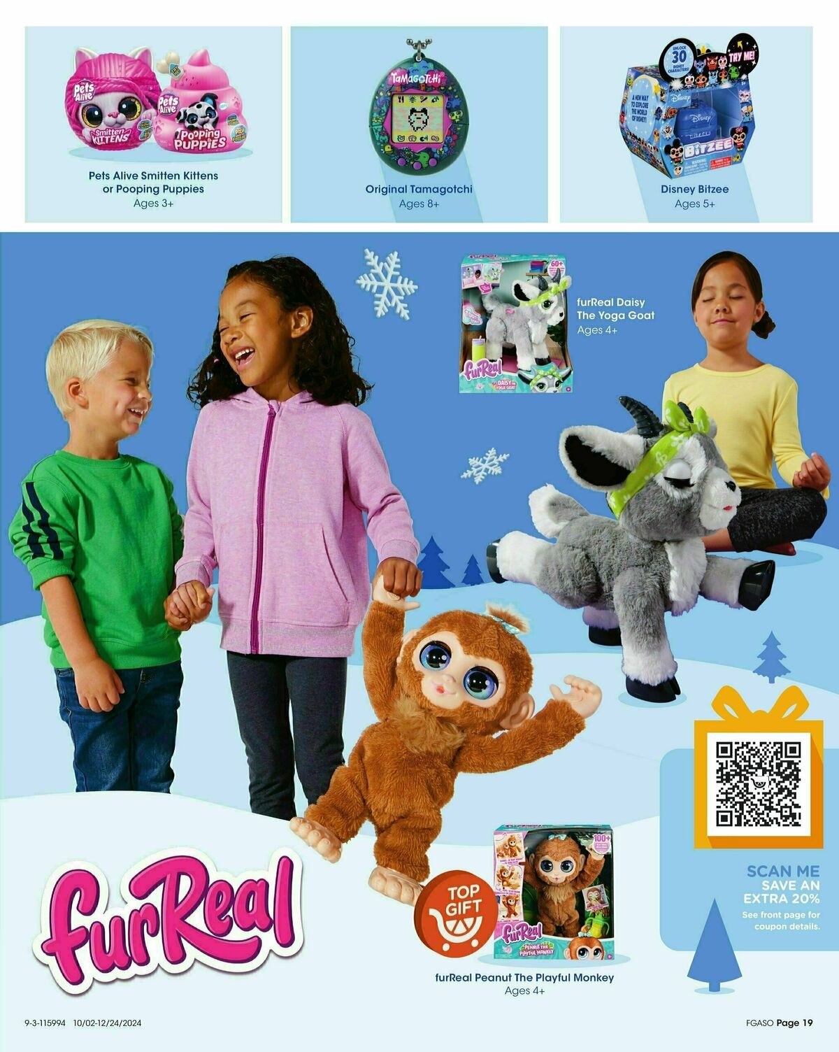 Fred Meyer Toy Wish Book Weekly Ad from October 2