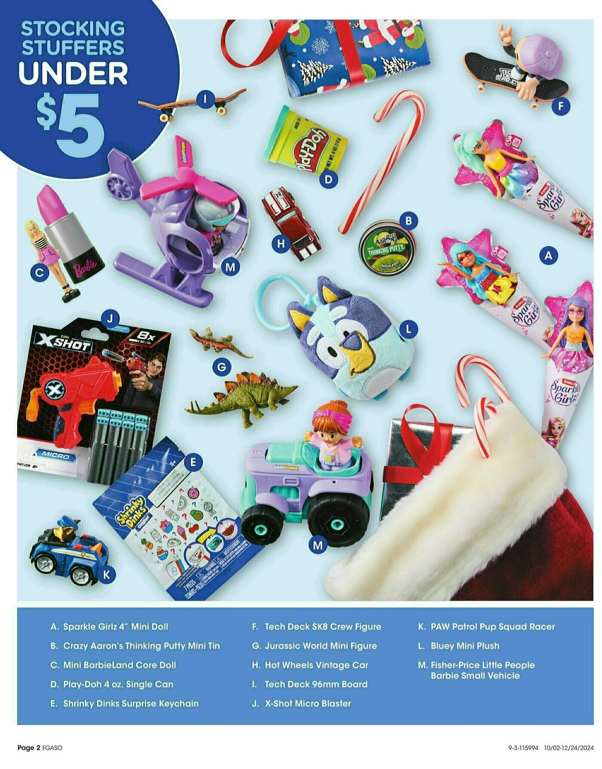 Fred Meyer Toy Wish Book Weekly Ad from October 2