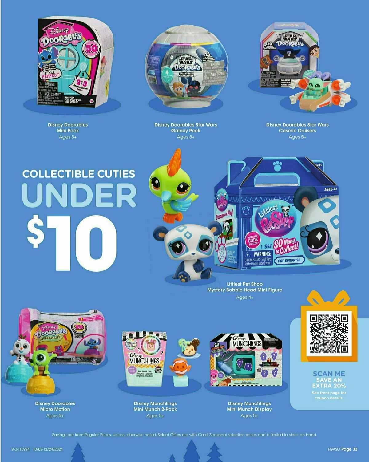 Fred Meyer Toy Wish Book Weekly Ad from October 2