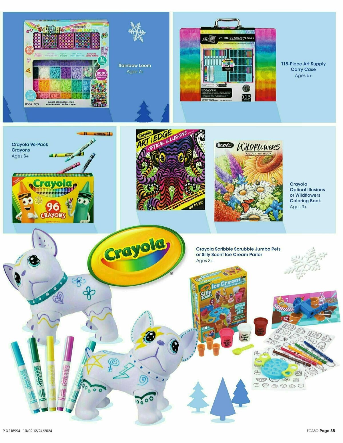 Fred Meyer Toy Wish Book Weekly Ad from October 2