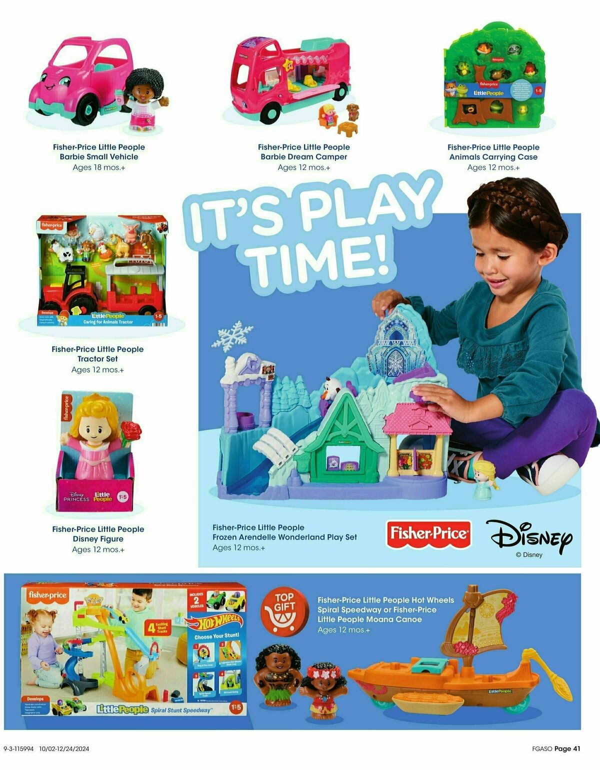 Fred Meyer Toy Wish Book Weekly Ad from October 2