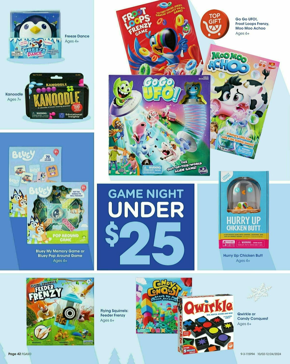 Fred Meyer Toy Wish Book Weekly Ad from October 2