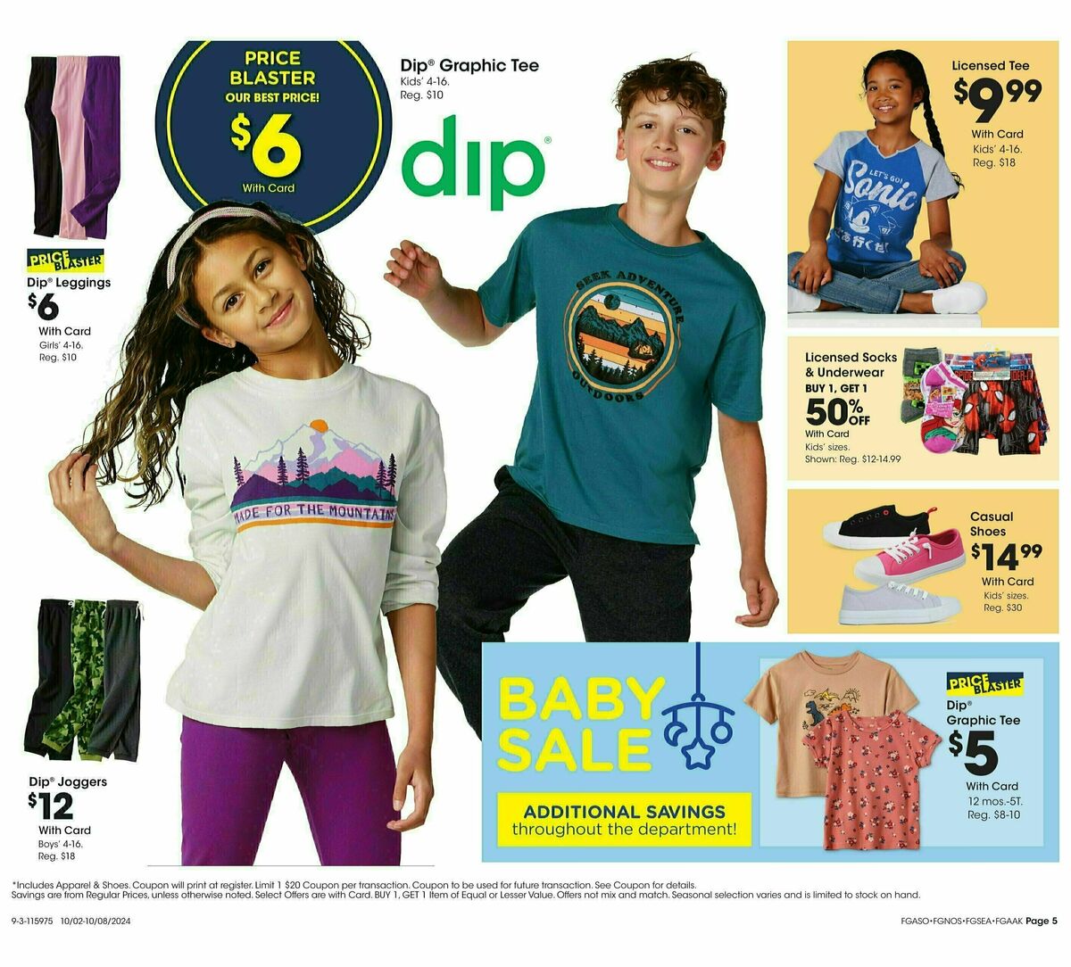 Fred Meyer Home & Apparel Weekly Ad from October 2