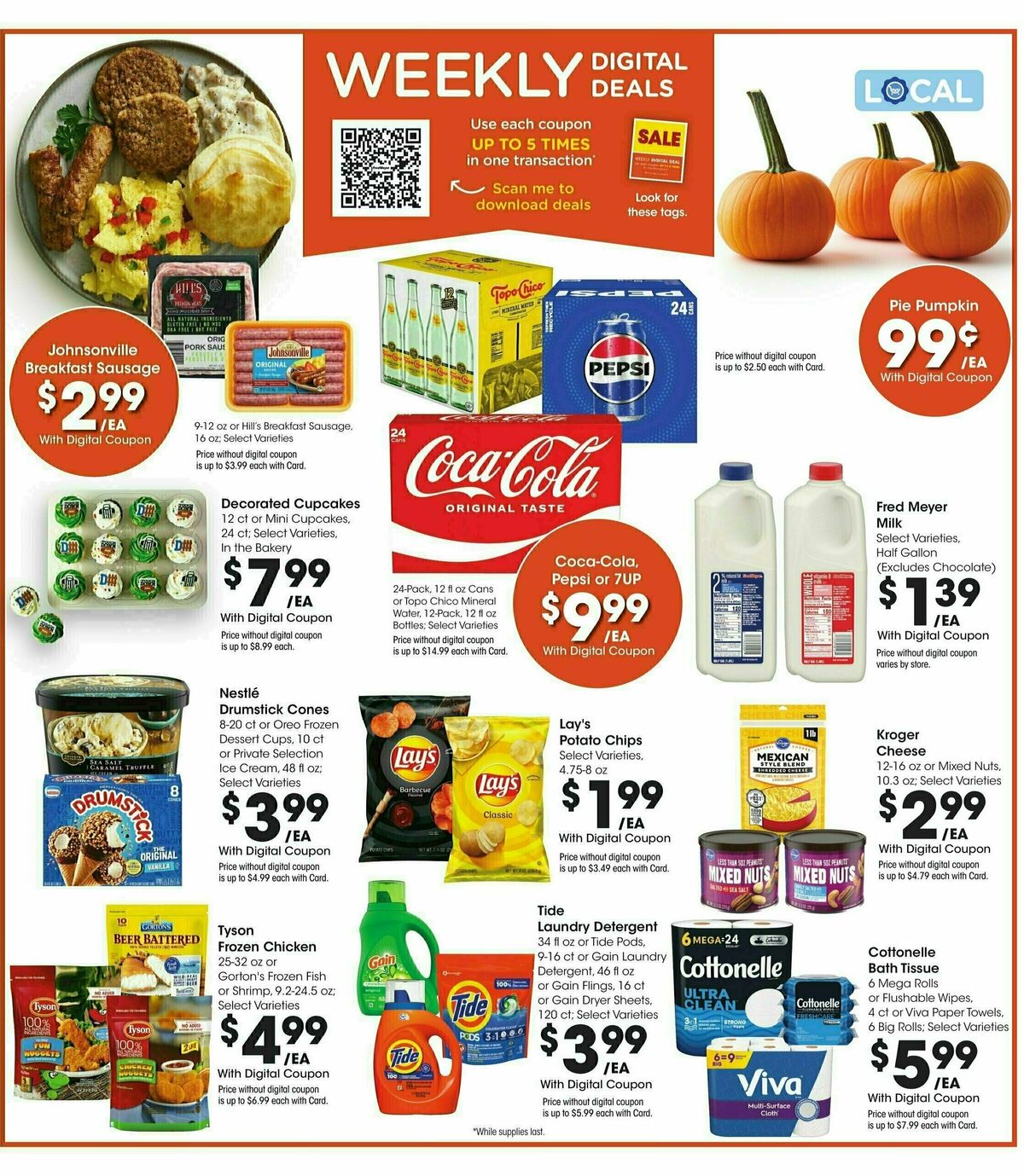 Fred Meyer Weekly Ad from October 9