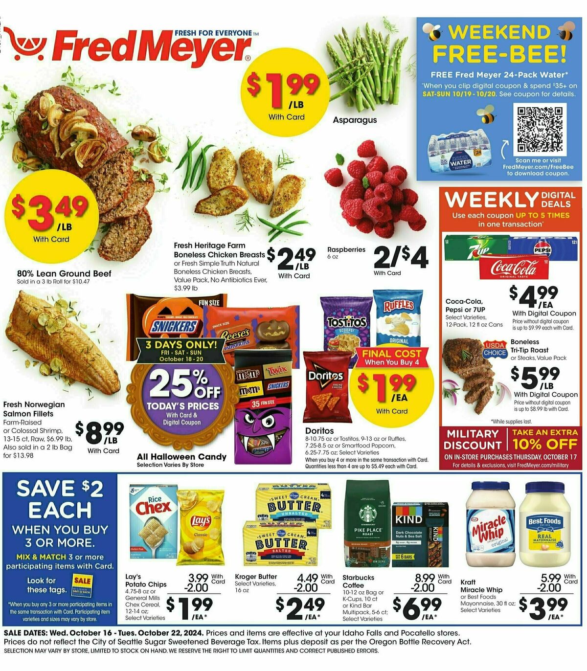 Fred Meyer Weekly Ad from October 16