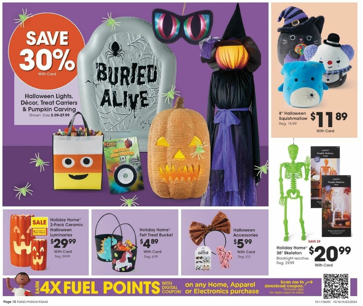 Fred Meyer Home & Apparel Weekly Ad from October 16