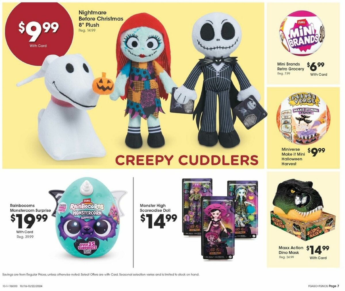 Fred Meyer Home & Apparel Weekly Ad from October 16