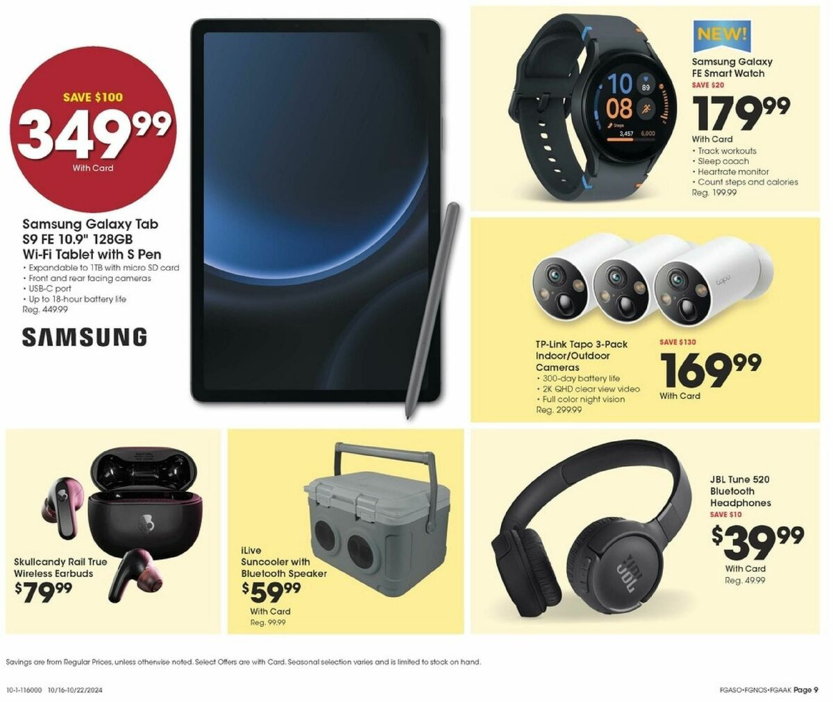 Fred Meyer Home & Apparel Weekly Ad from October 16