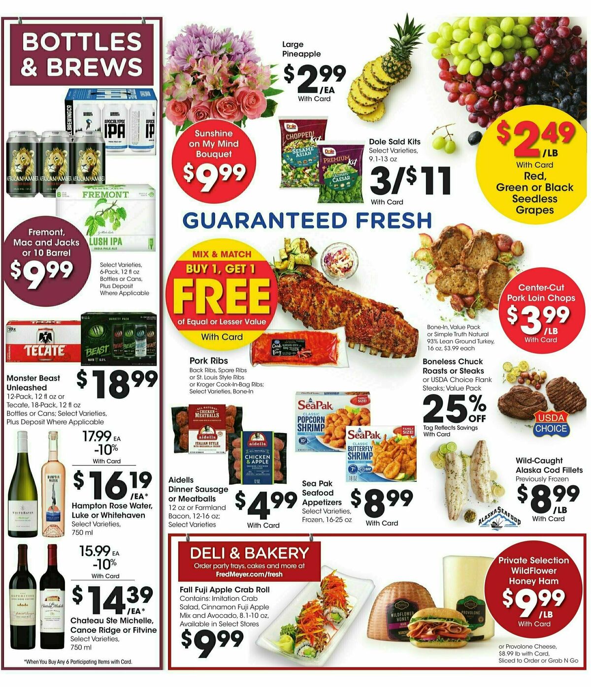 Fred Meyer Weekly Ad from October 30