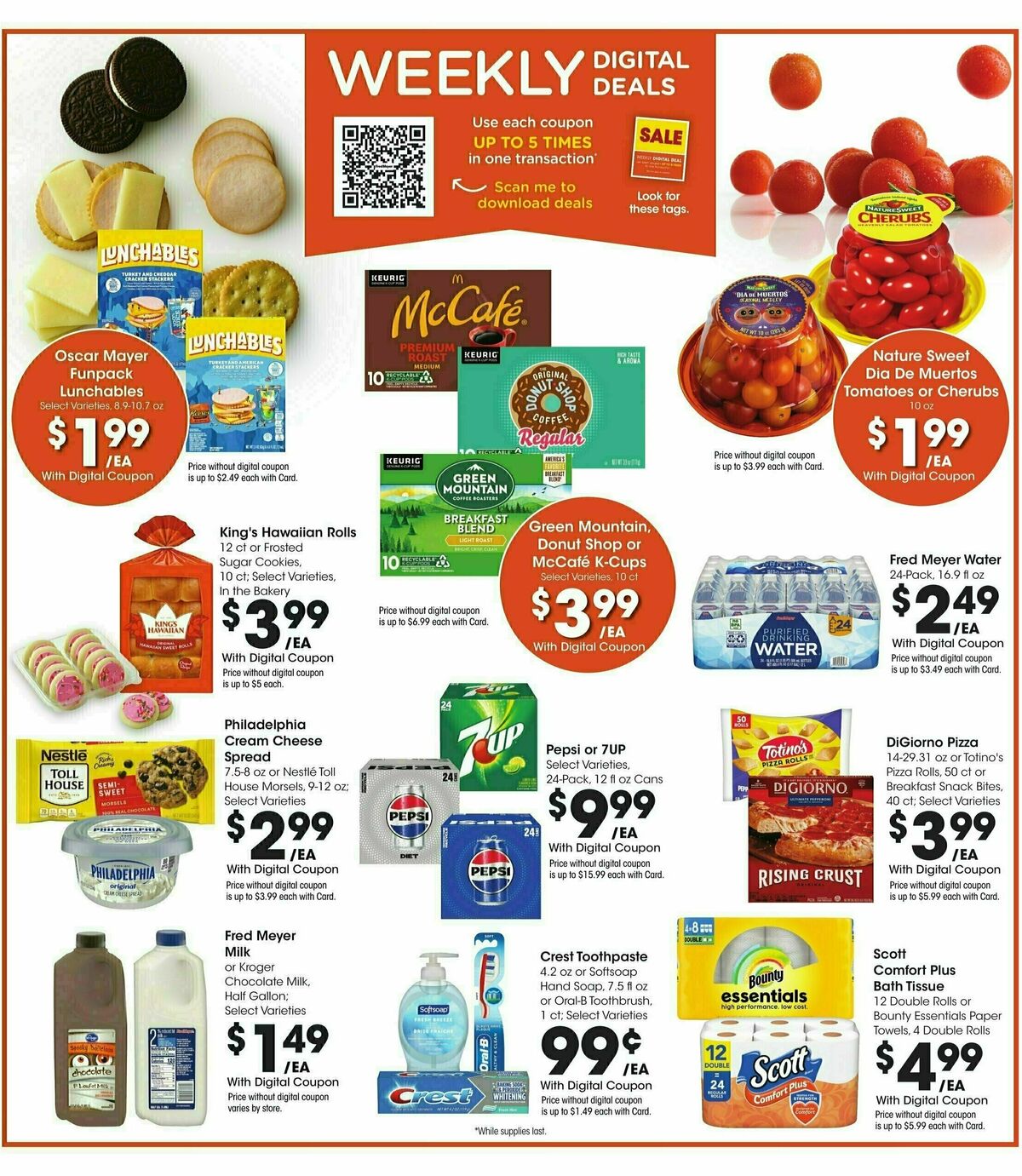 Fred Meyer Weekly Ad from October 30